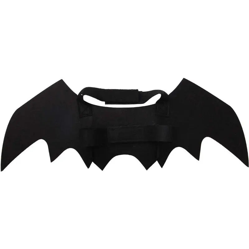 Pet Cat Bat Wings Halloween Costume – Adjustable Felt Bat Outfit for Cats & Small Dogs | Funny Pet Cosplay Dress-Up Accessory Puoyis