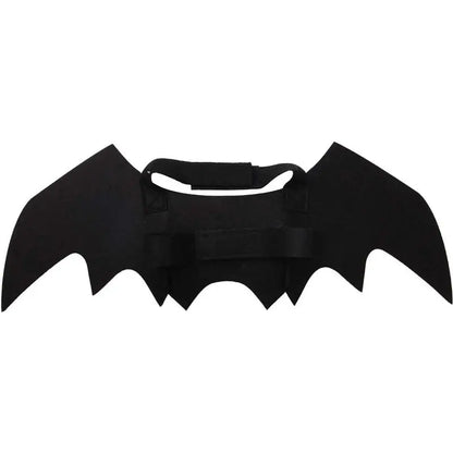 Pet Cat Bat Wings Halloween Costume – Adjustable Felt Bat Outfit for Cats & Small Dogs | Funny Pet Cosplay Dress-Up Accessory Puoyis