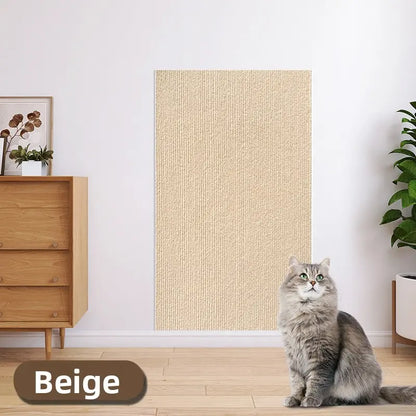 Cat Scratch Protector for Home Furniture - Easy Installation Anti-Scratch Sticky Pad, Protects Leather Couch Arms & Corners, Iridescent Stained Glass Decorative Sticker Window Film, Sofa Arms