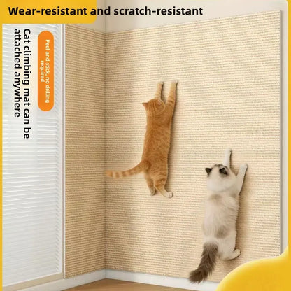 Cat Scratch Protector for Home Furniture - Easy Installation Anti-Scratch Sticky Pad, Protects Leather Couch Arms & Corners, Iridescent Stained Glass Decorative Sticker Window Film, Sofa Arms